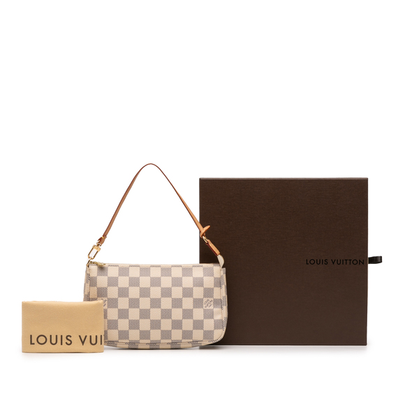 Pre-Loved Louis Vuitton Damier Azur Pochette Accessoires - Picture 11 of 11